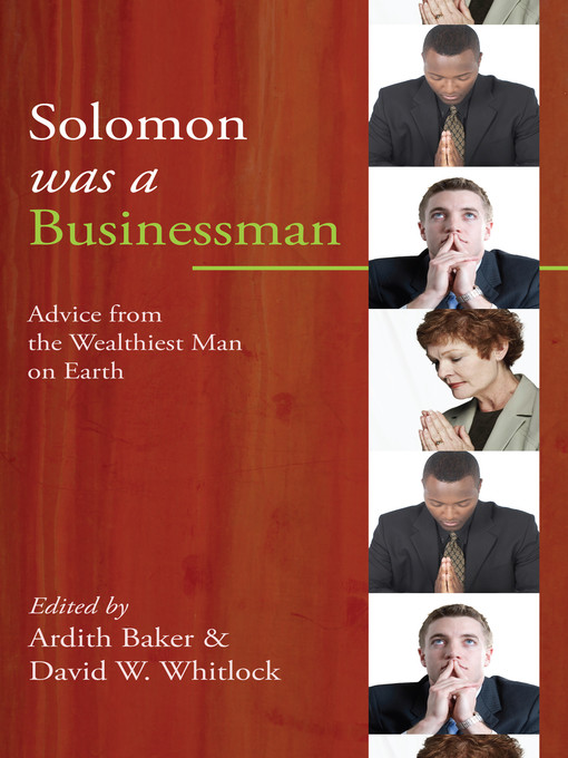 Title details for Solomon was a Businessman by Ardith Baker - Available